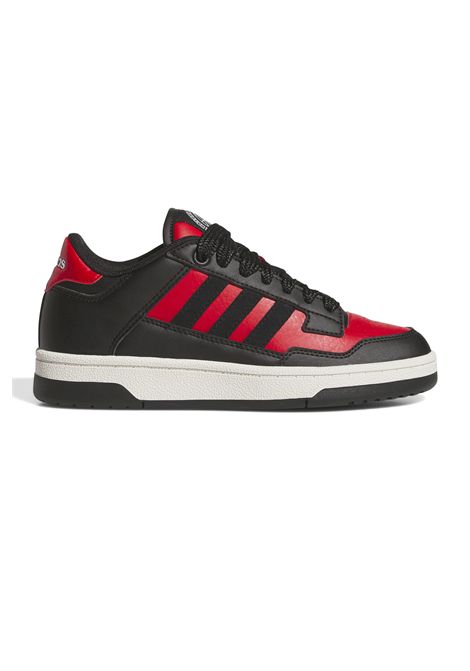 Adidas Rapid Court Shoes Black Red Junior ADIDAS CORE | Sneakers | JR1020-